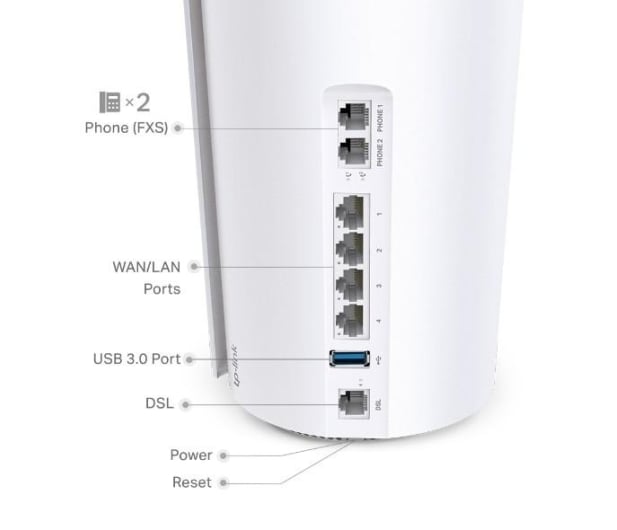 TP-Link Deco X73-DSL Mesh WiFi6 (5400Mb/s a/b/g/n/ac/ax) - 1137694 - zdjęcie 3